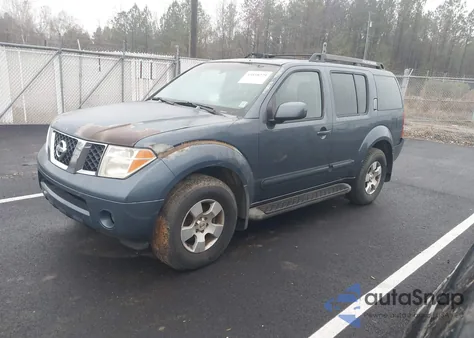 2007 Nissan Pathfinder Se z USA, uszkodzony, nr VIN 5N1AR18U27C602359